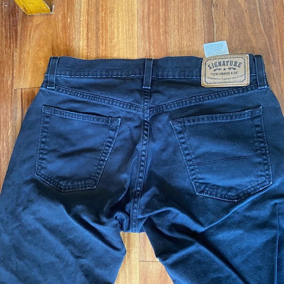 Signature Black Denim Jeans - Picture 2 of 5